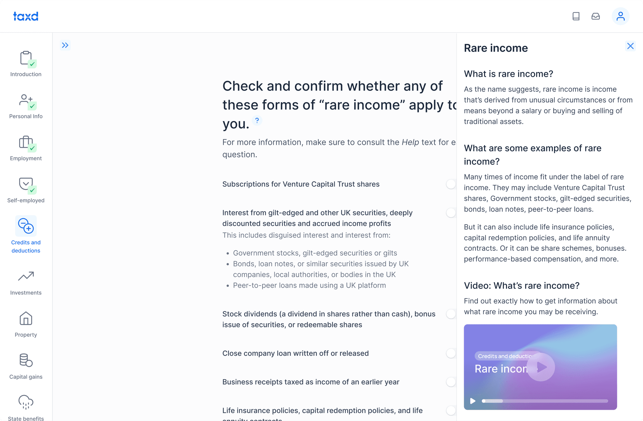 Taxd screenshot 3